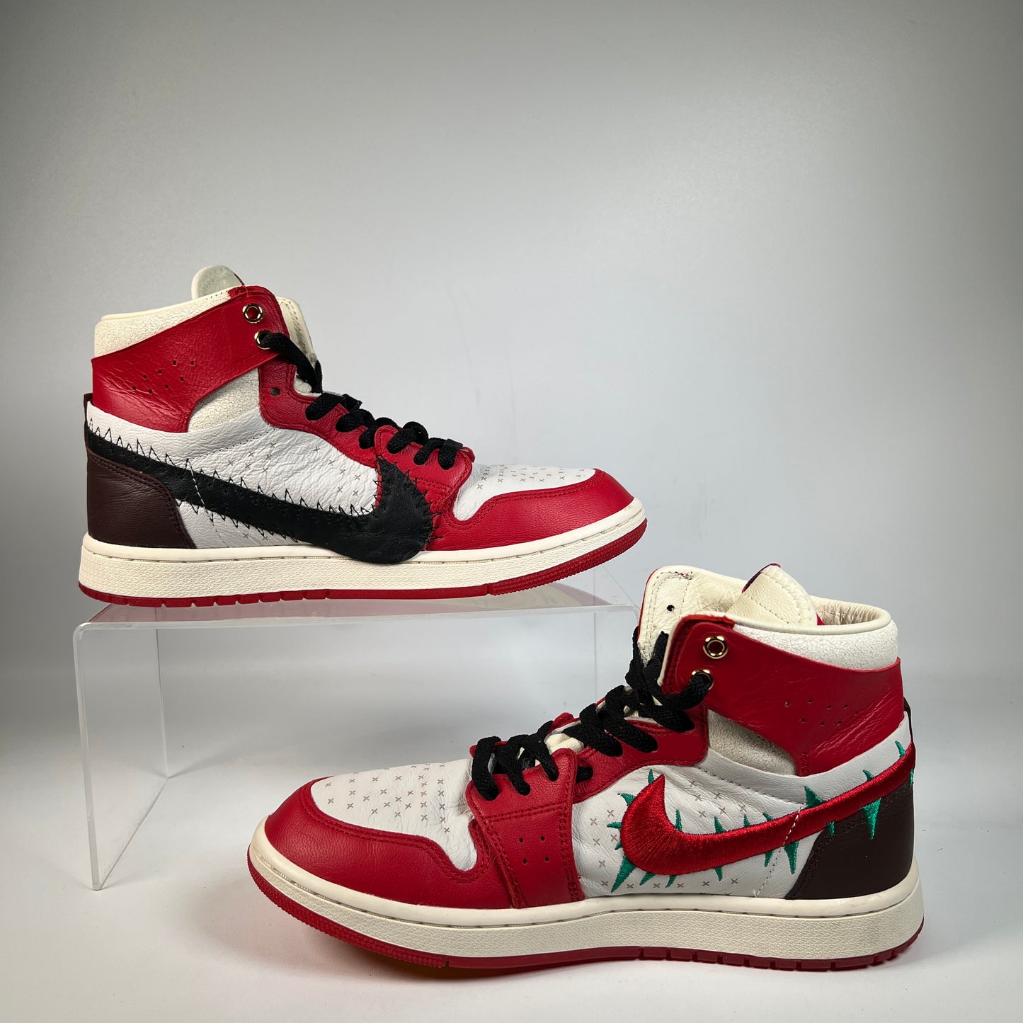 Jordan 1 High Zoom Air Teyana Taylor A Rose From Harlem (2023) Size 7.5m / 9w USED s23197