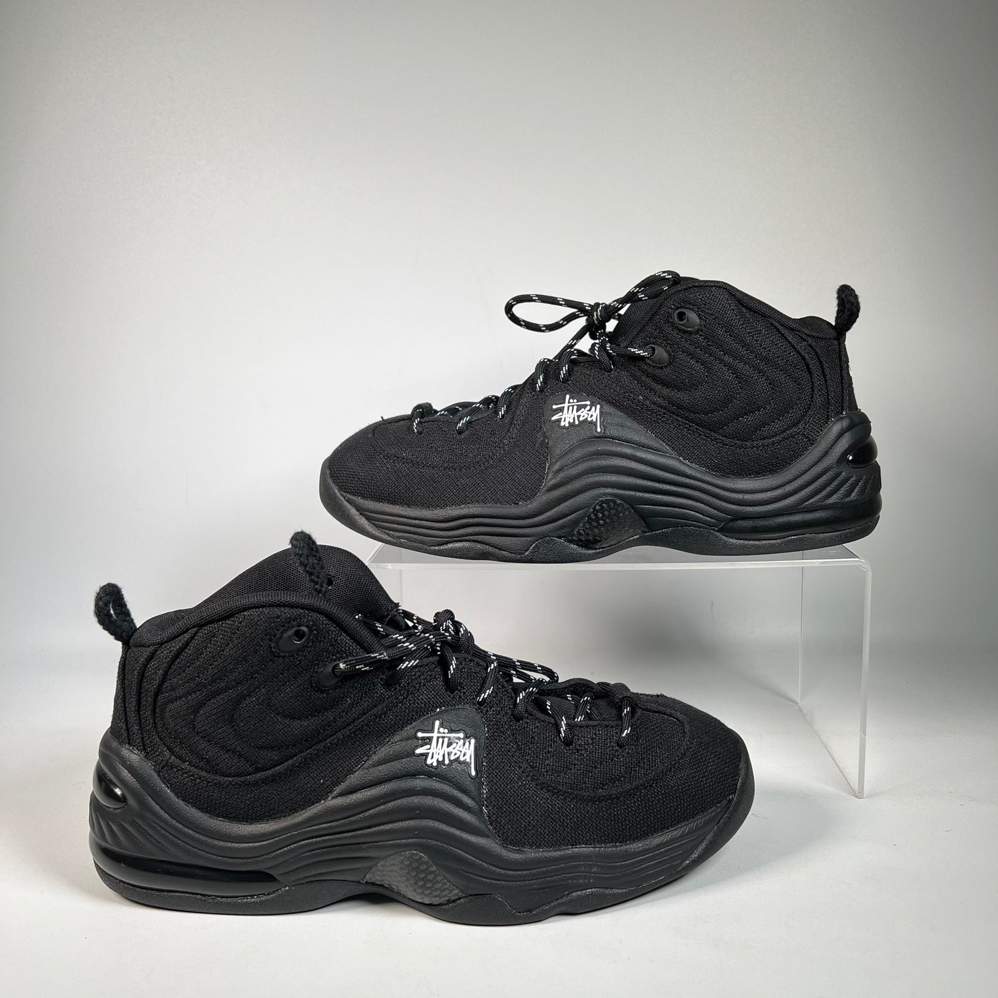 Nike Air Penny 2 Stussy Black (2022) Size 9.5 USED s22791