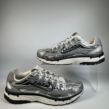 Nike P-6000 Metallic Silver (2023) Size 11.5 USED s23001