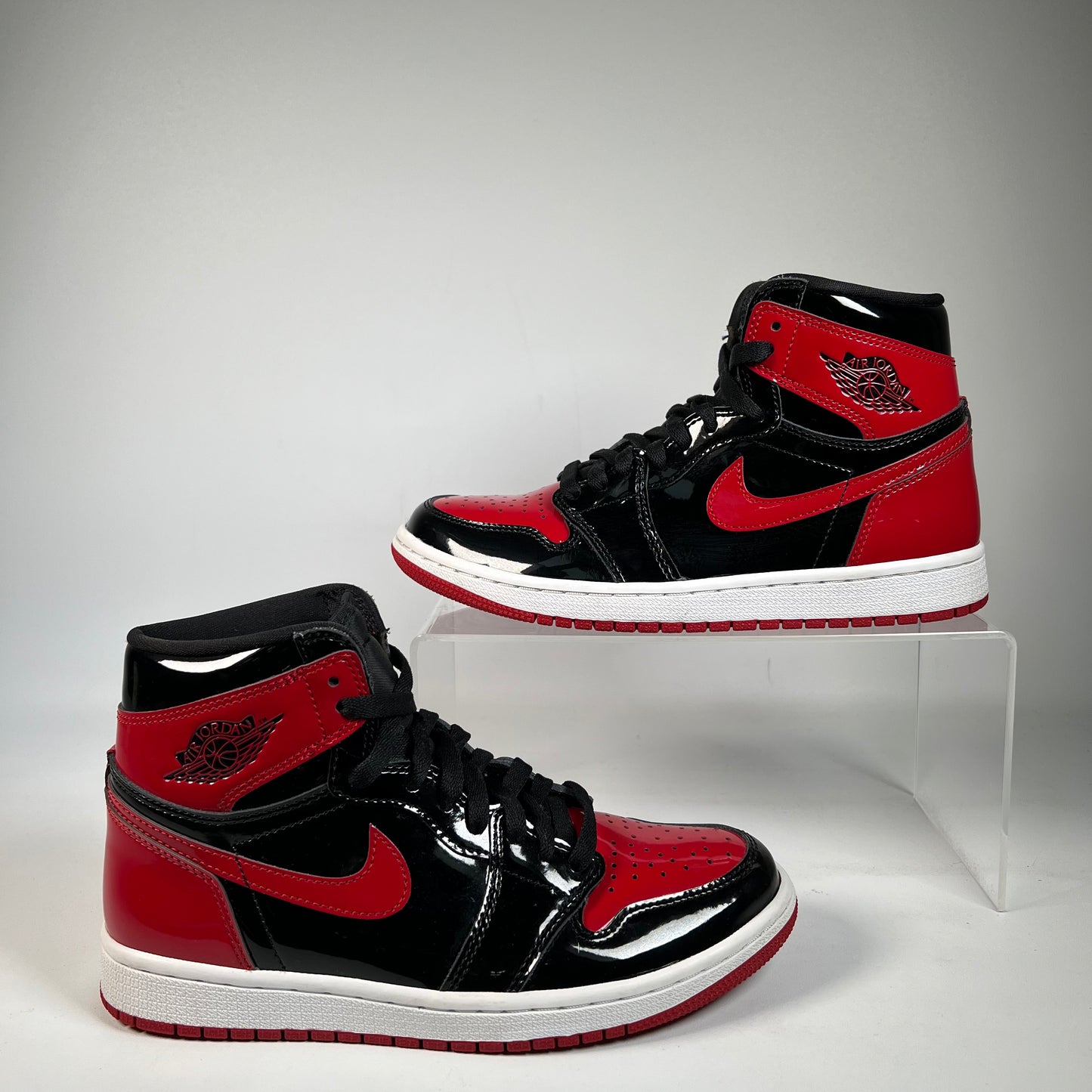 Jordan 1 Patent Bred (2021) Size 7 USED s22816