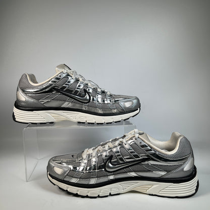 Nike P-6000 Metallic Silver (2023) Size 11.5 USED s23001