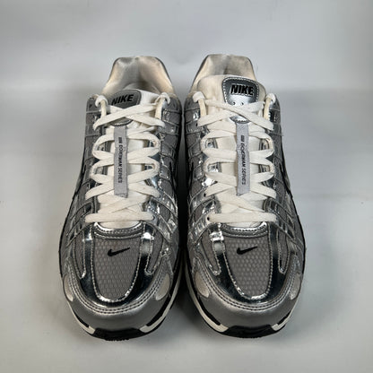 Nike P-6000 Metallic Silver (2023) Size 11.5 USED s23001