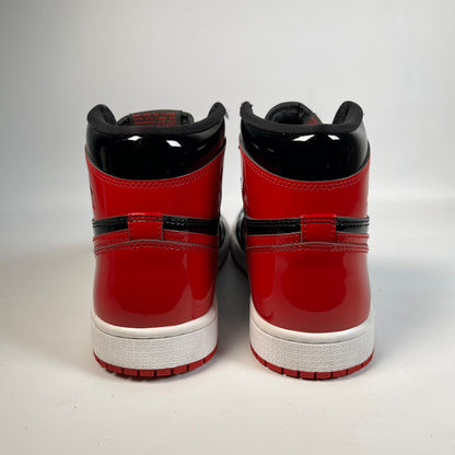 Jordan 1 Patent Bred (2021) Size 7 USED s22816