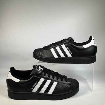Adidas Superstar 2 Core Black Cloud White (2025) Size 11 USED s23153