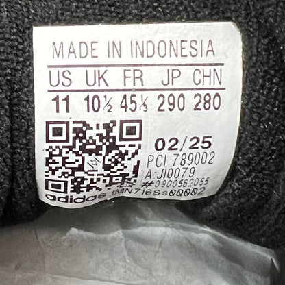 Adidas Superstar 2 Core Black Cloud White (2025) Size 11 USED s23153