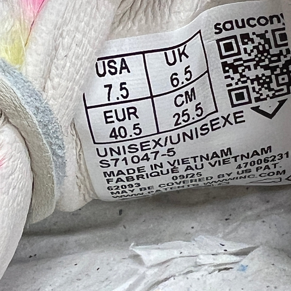 Saucony ProGrid Jazz 9 Westside Gunn Awesome Gods (2026) Size 7.5 NEW s23235