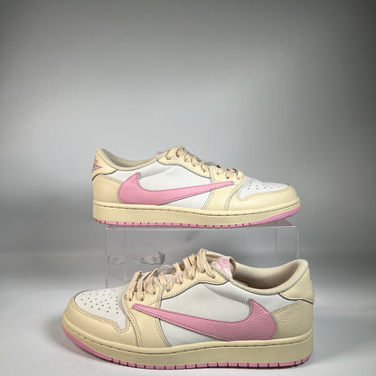 Jordan 1 Low Travis Scott Shy Pink (2026) Size 9.5 USED s23254