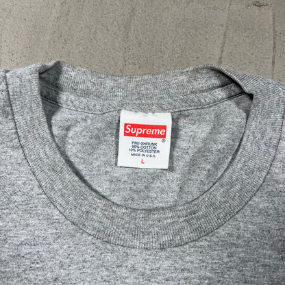 2015 Supreme Child of Hell Grey Tee Size Large USED x17899