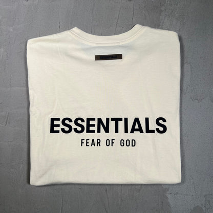 Fear of God FOG Essentials Cream Tee Size Medium USED x17900