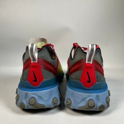 Nike React Element 87 Undercover Volt (2018) Size 9.5 USED s23225