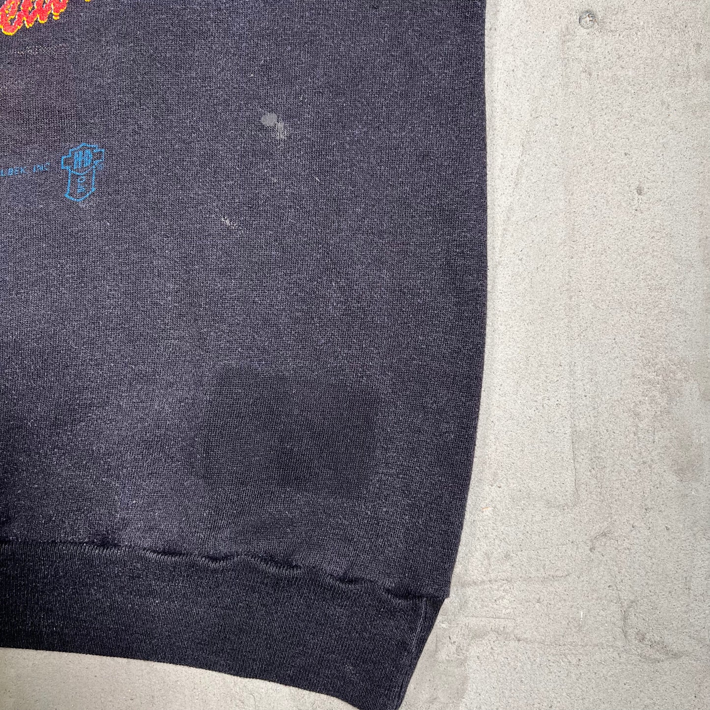 1987 Harley Davidson Rodneys Cycle House Black Crewneck Size XL USED v19781
