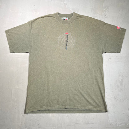 2000 Jnco Anime Wizard Green Tee Size Large USED v19776
