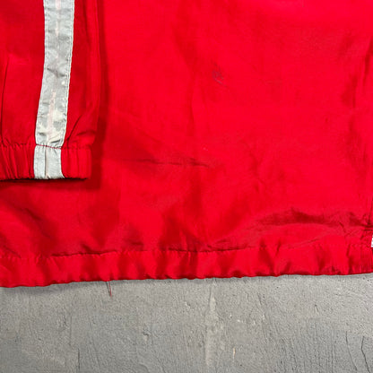 1990s Stussy Red Light Zip Up Windbreaker Size Medium USED v19778