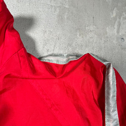 1990s Stussy Red Light Zip Up Windbreaker Size Medium USED v19778