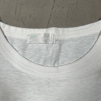 1990s Paul Gauguins Arearea Painting Print White Tee Size XL USED v19767