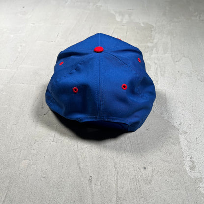 2000s New York Giants Blue/Red Snapback Hat USED v19723