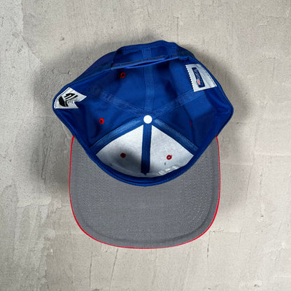 2000s New York Giants Blue/Red Snapback Hat USED v19723