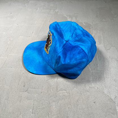 1990s Camel "Smooth Character" Blue Nylon Snapback Hat USED v19729