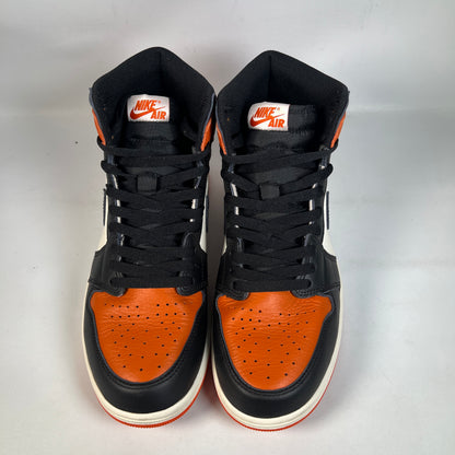 Jordan 1 High Shattered Backboard (2025) Size 10.5 USED s23255