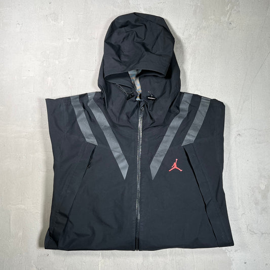 Jordan Gore-Tex Black Lightweight Jacket Size XL USED v19683