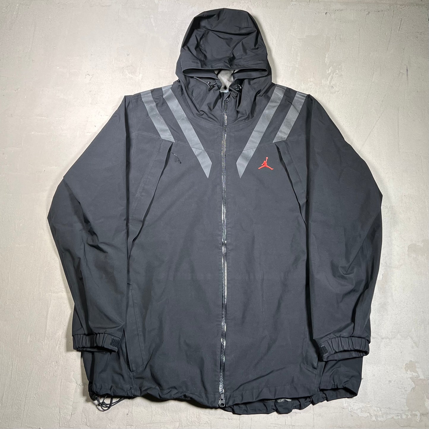 Jordan Gore-Tex Black Lightweight Jacket Size XL USED v19683