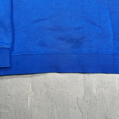 Y2K Nike Blue Tag Royal Blue Crewneck Size Medium USED v19686