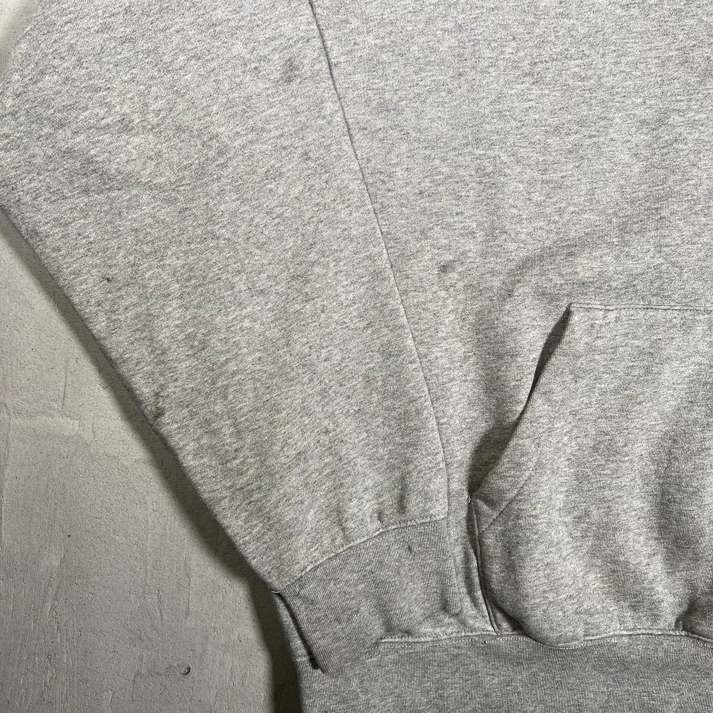 Essentials Fear of God FOG Grey Logo Hoodie Size Large USED x17670