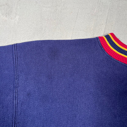 1990s Cornell Reverse Weave Purple Champion Crewneck Size XL USED v19664
