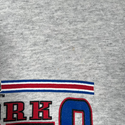 1993 New York Gaints Crest Grey Crewneck Size Large USED v19762