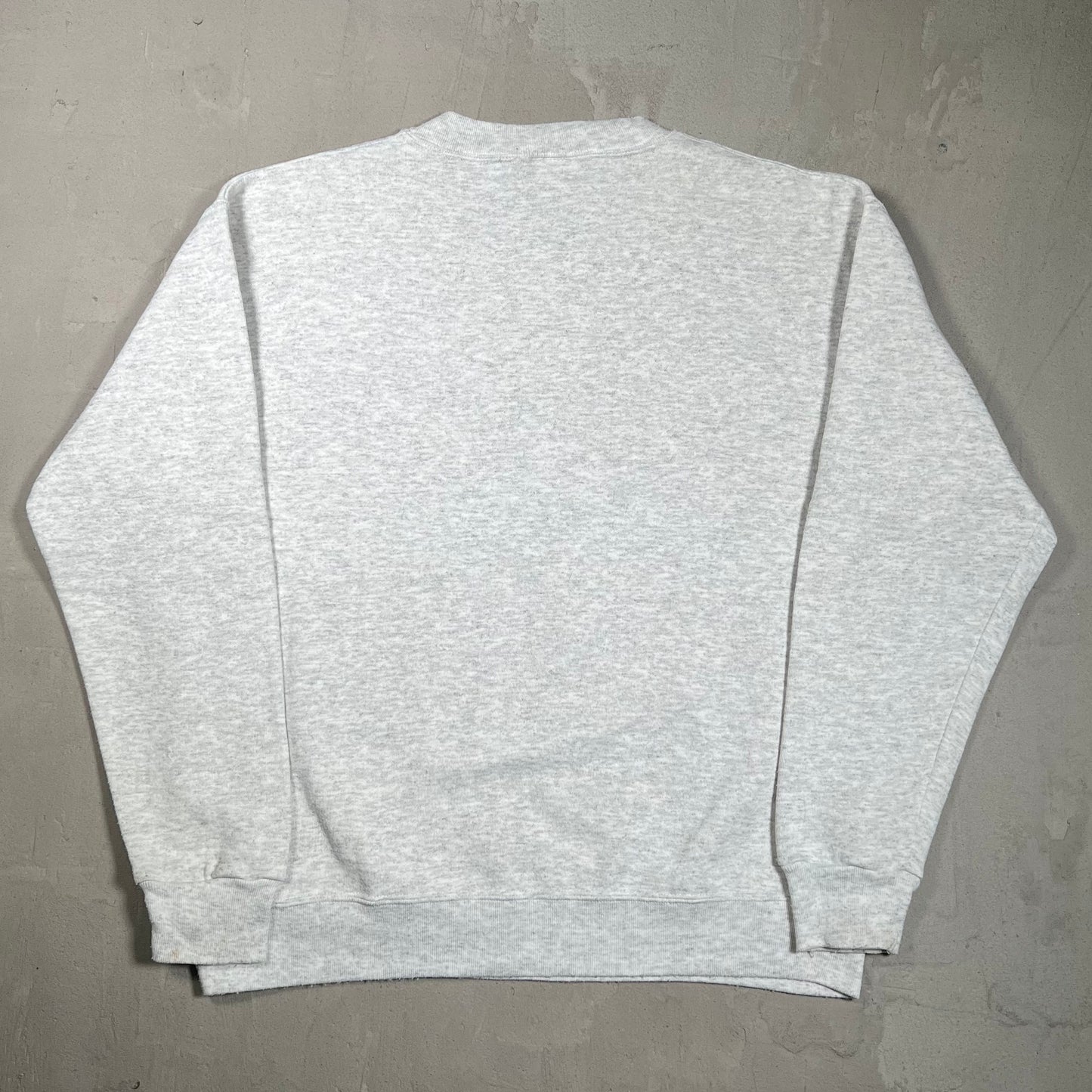 1993 New York Gaints Crest Grey Crewneck Size Large USED v19762