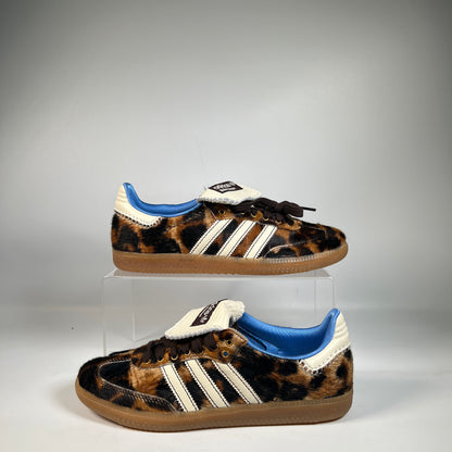 Adidas Samba Pony Hair Wales Bonner Leopard (2023) Size 8 NEW s23305