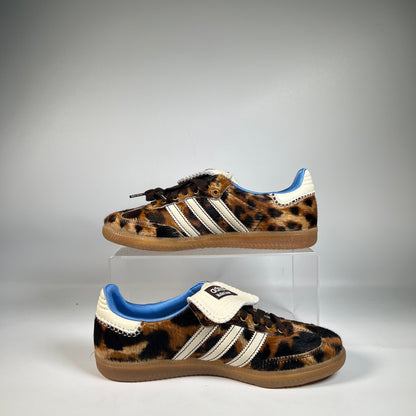 Adidas Samba Pony Hair Wales Bonner Leopard (2023) Size 8 NEW s23305