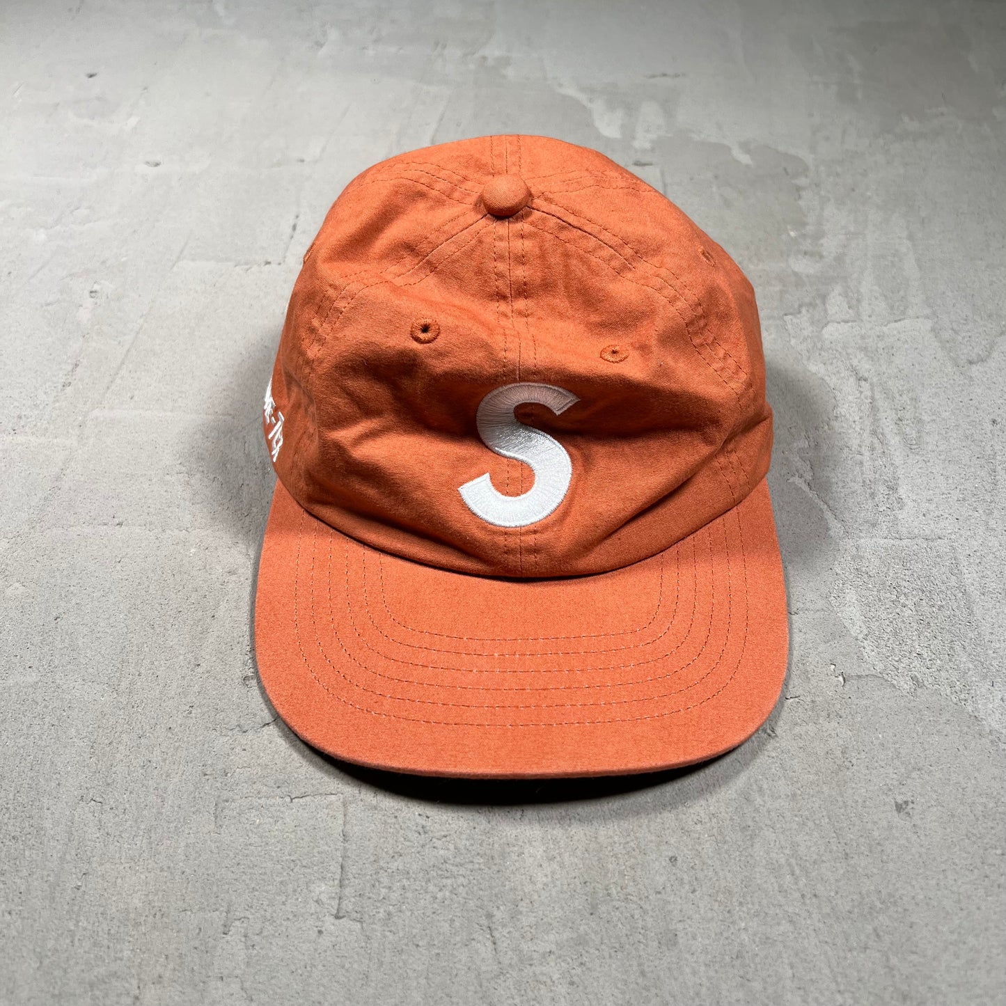 Supreme Gore-Tex S Logo Orange Hat (2020) USED x17815