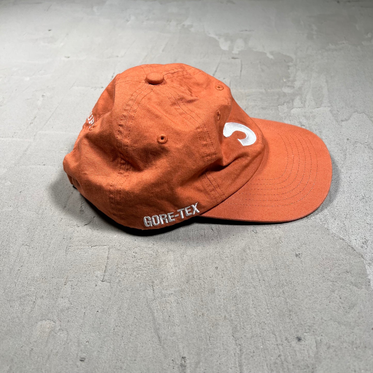 Supreme Gore-Tex S Logo Orange Hat (2020) USED x17815