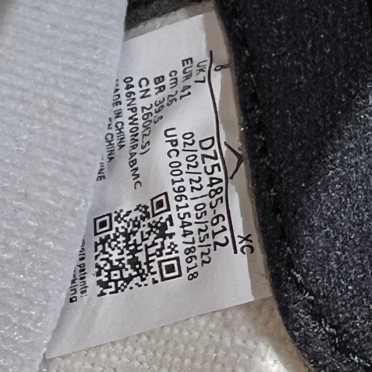 Jordan 1 High Lost and Found (2022) Size 8 NEW s23301
