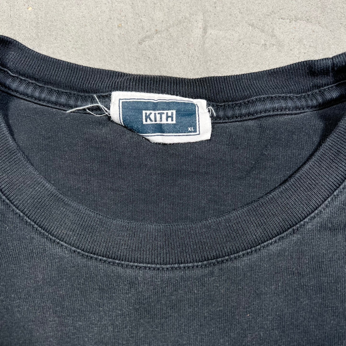 Kith 2011 City Marathon Black Tee Size XL USED x17886