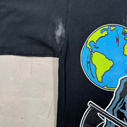 Warren Lotas Houston Rockects Space City Black Tee Size Medium USED x17890