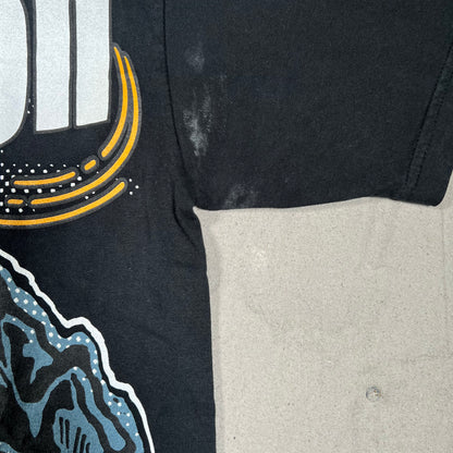 Warren Lotas Houston Rockects Space City Black Tee Size Medium USED x17890