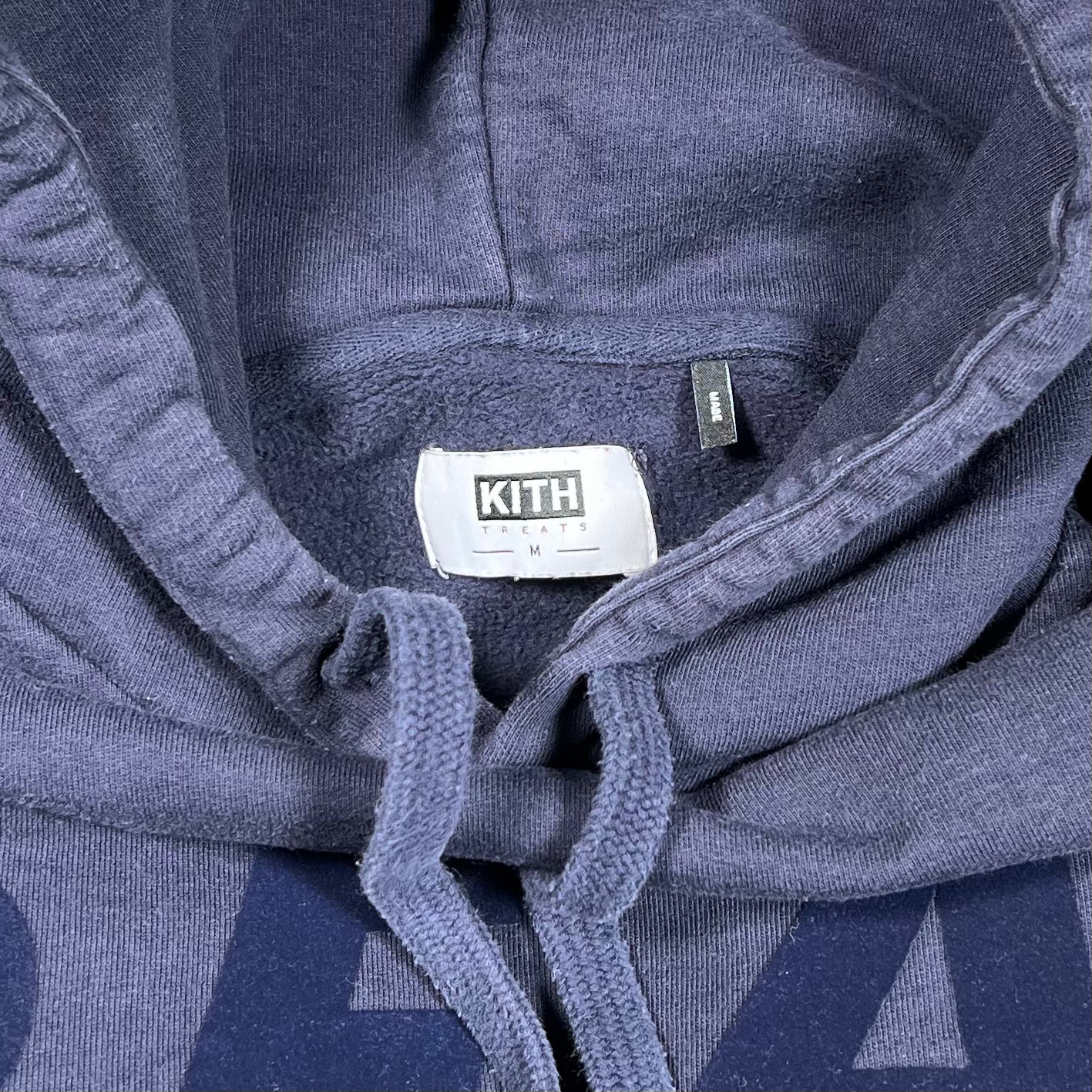 Kith Treats Triblock Pull Over Hoodie Size Medium USED x17889
