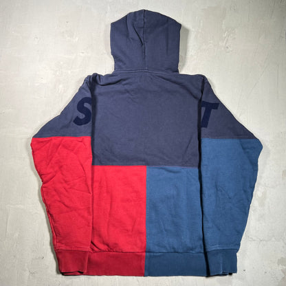 Kith Treats Triblock Pull Over Hoodie Size Medium USED x17889