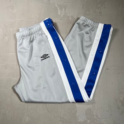 Supreme Umbro Break-Away Grey/Blue Track Sweatpants Size Large NEW x17855