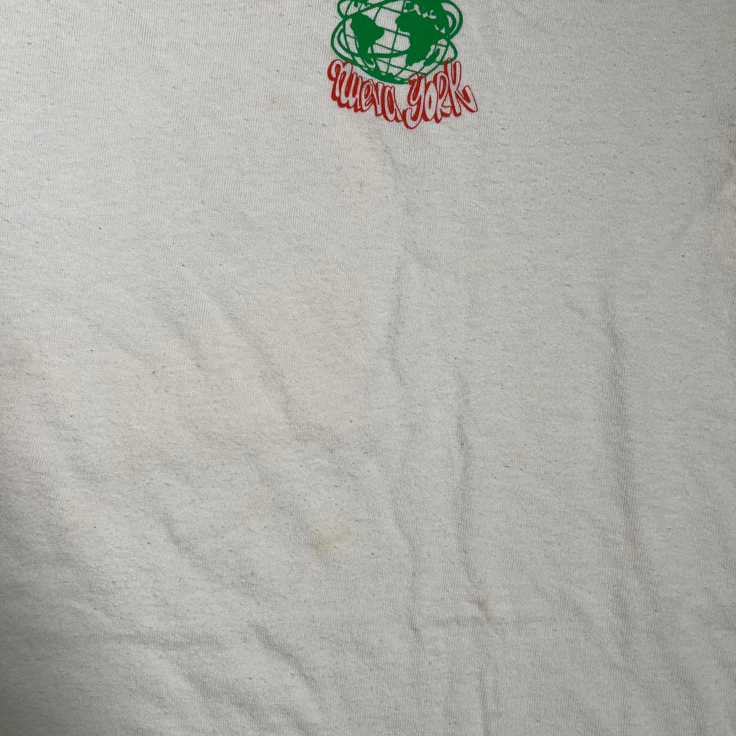 Awake NY Crawford Cream Tee Size XL USED x17862