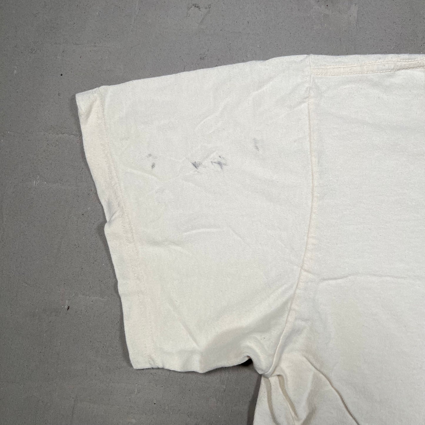 Awake NY Crawford Cream Tee Size XL USED x17862