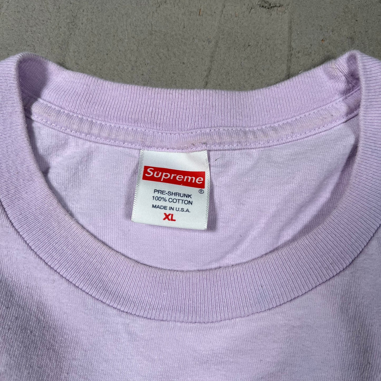 Supreme Naomi Purple Tee Size XL USED x17861