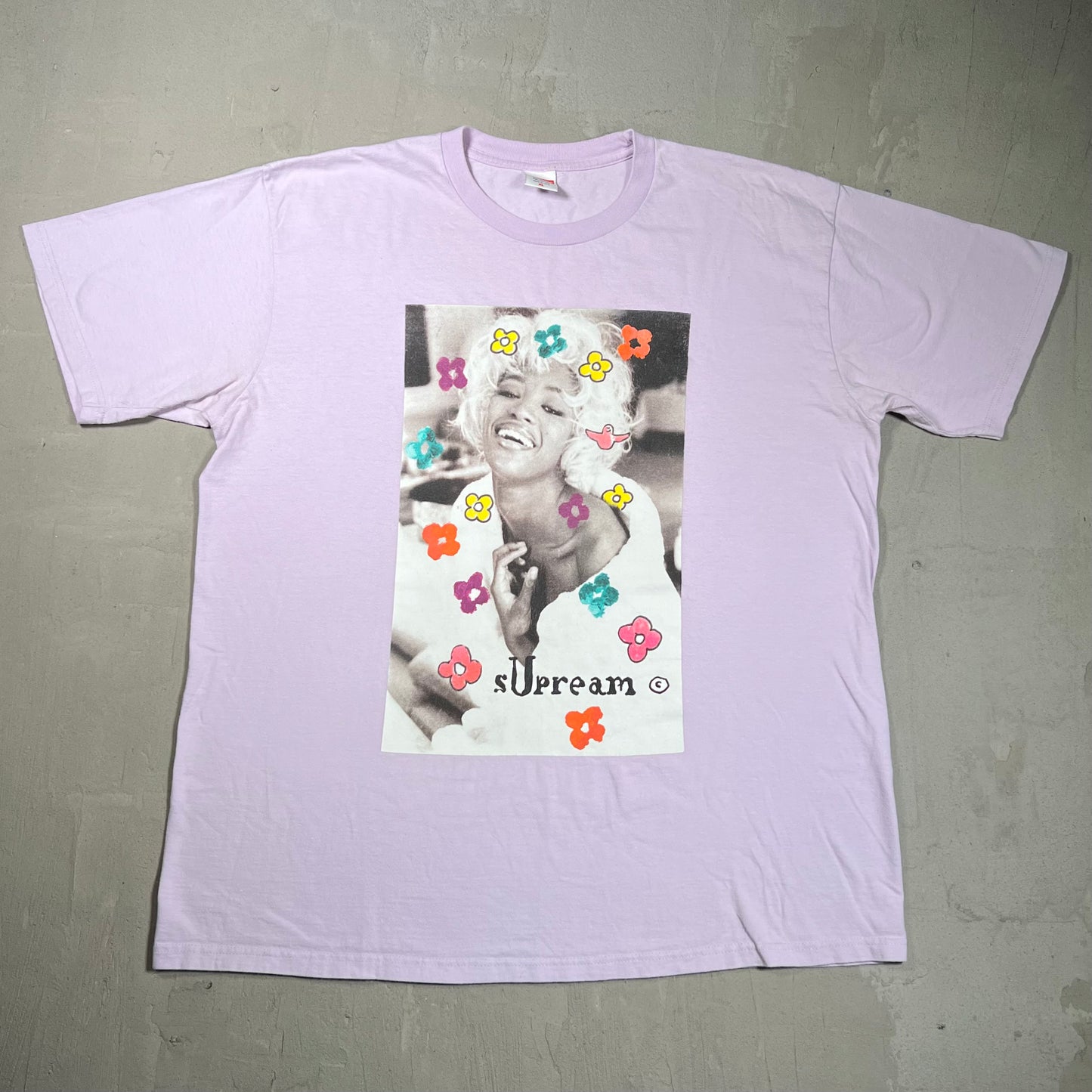 Supreme Naomi Purple Tee Size XL USED x17861