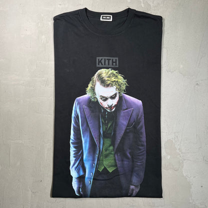 Kith Batman Dark Knight Joker Black Tee Size XXL USED x17859