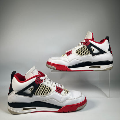 Jordan 4 Fire Red (2020) Size 9.5 USED s23241