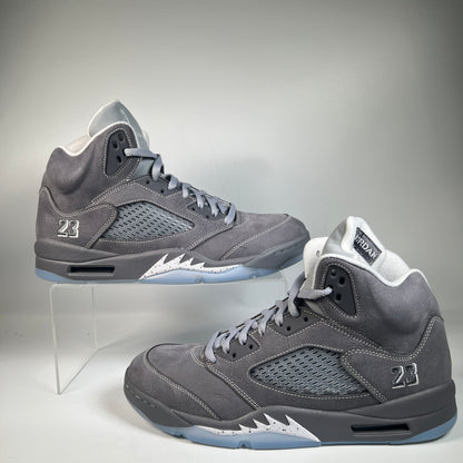 Jordan 5 Wolf Grey (2025) Size 12 USED s23199