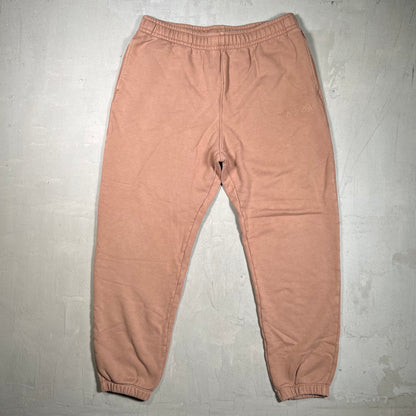 Air Jordan Basic Light Brown Sweatpants Size XL USED v19736