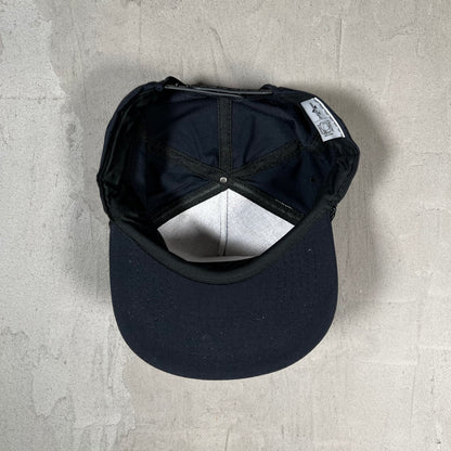 1989 Rolling Stones Steel Wheels Tour Dark Navy SnapBack Hat USED v19752